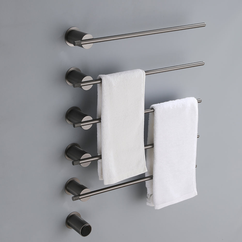 Towel Warmer Wall-Mounted Hardwired Heated Towel Rack