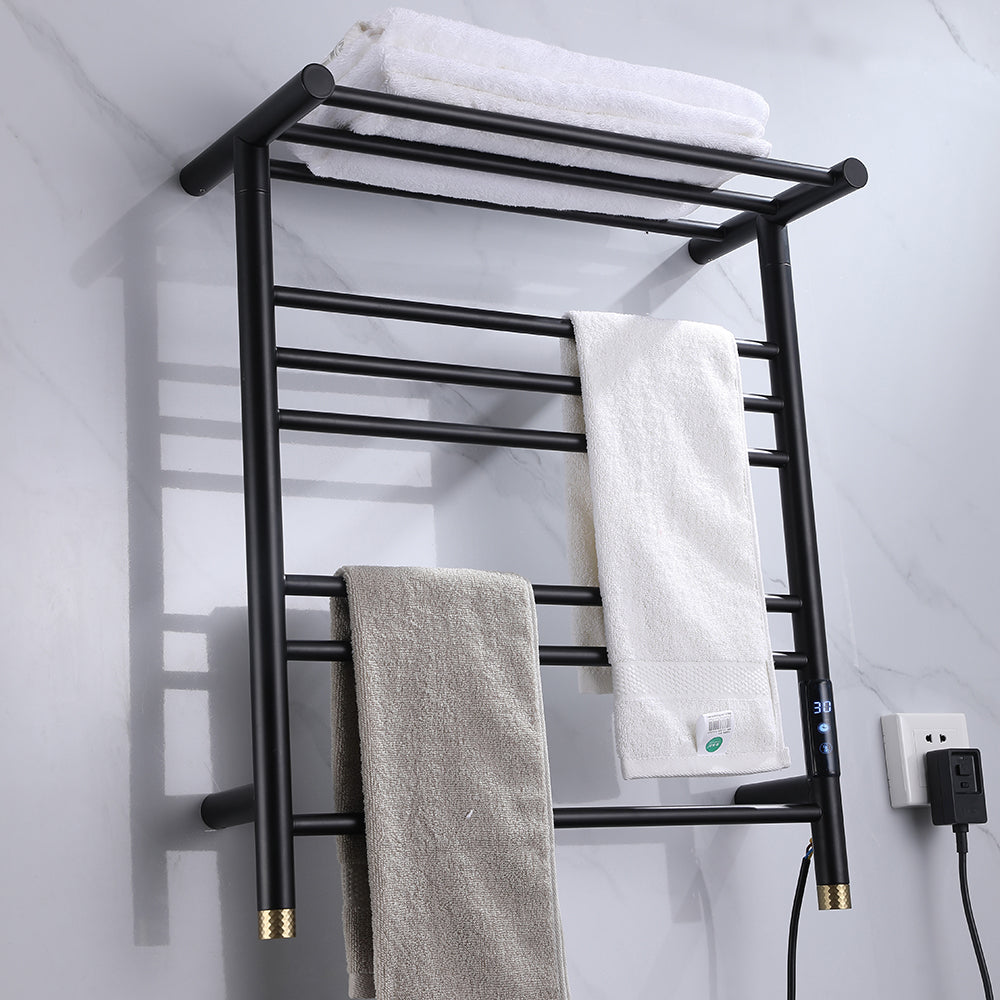 Towel Warmer Wall-Mounted Hardwired Heated Towel Rack