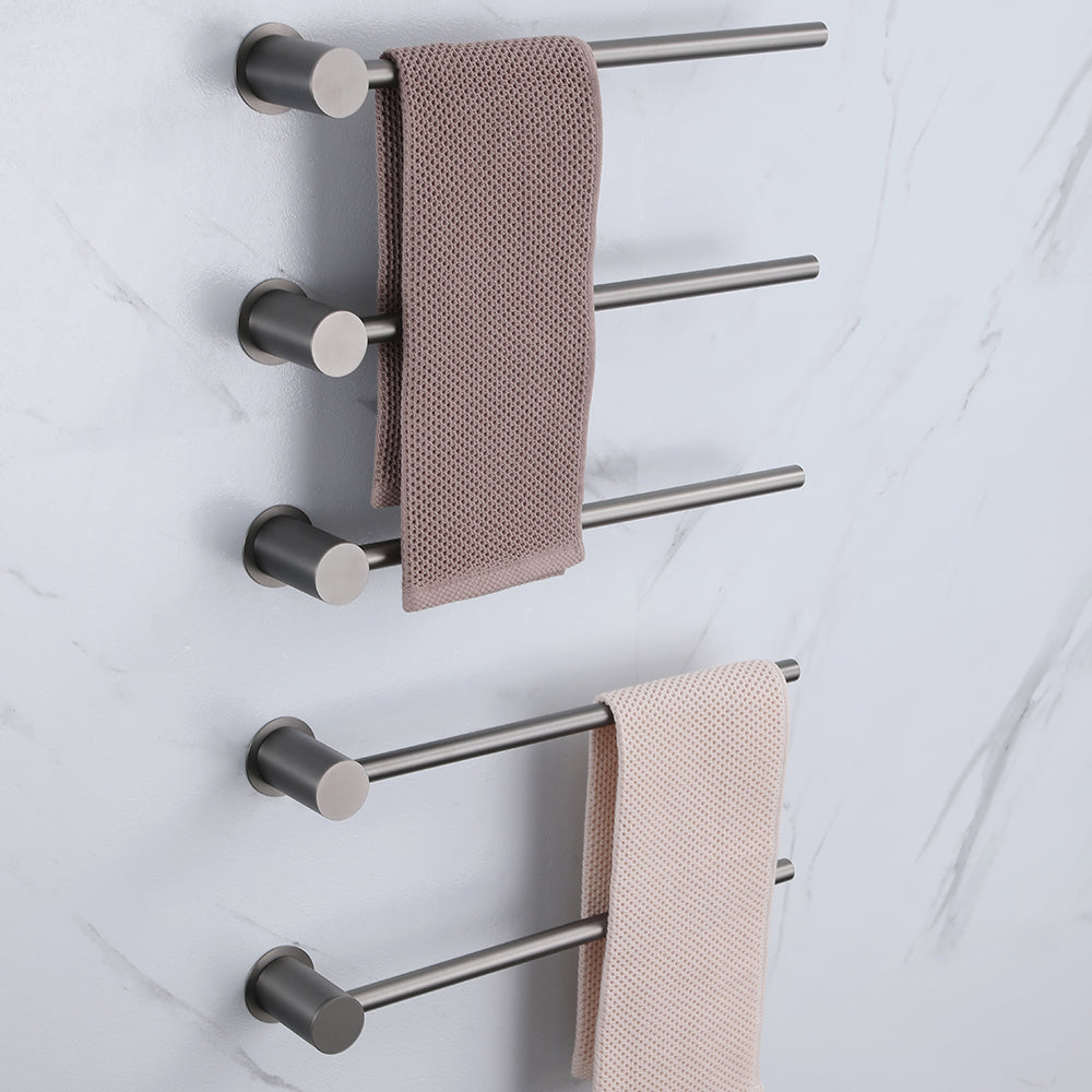 Towel Warmer Wall-Mounted Hardwired Heated Towel Rack